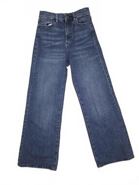 Joe's Jeans Wide Leg Ankle Matriarch Dark Wash Designer Jeans Size 24